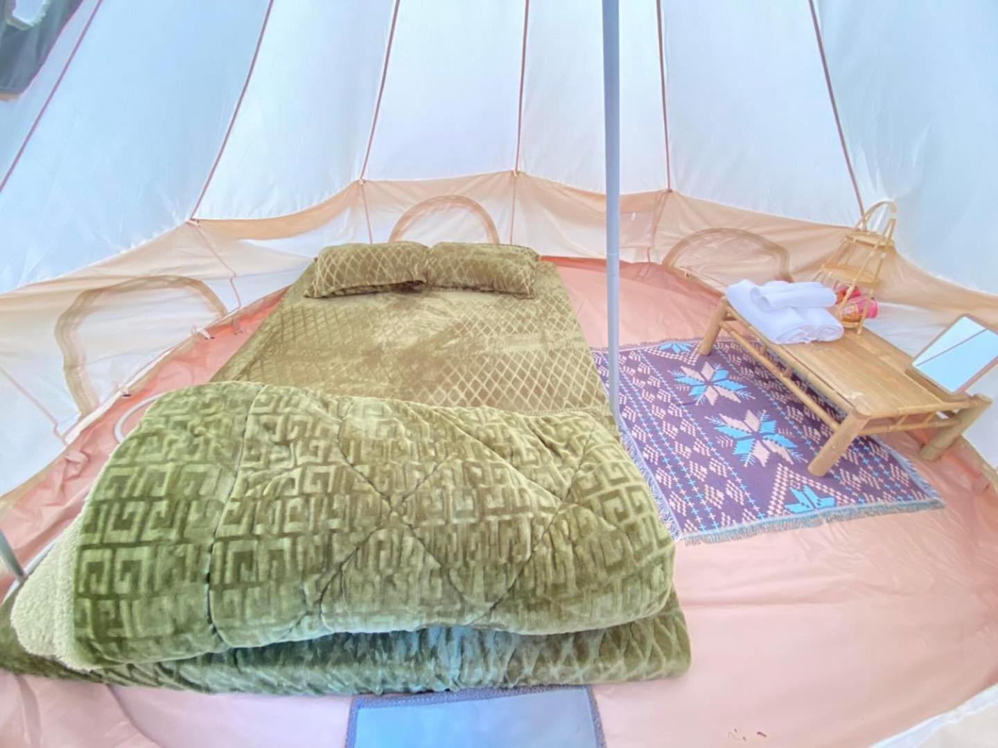 Coi Nguon Farm Glam Mang Den Hotel Kon Von Kla Buitenkant foto