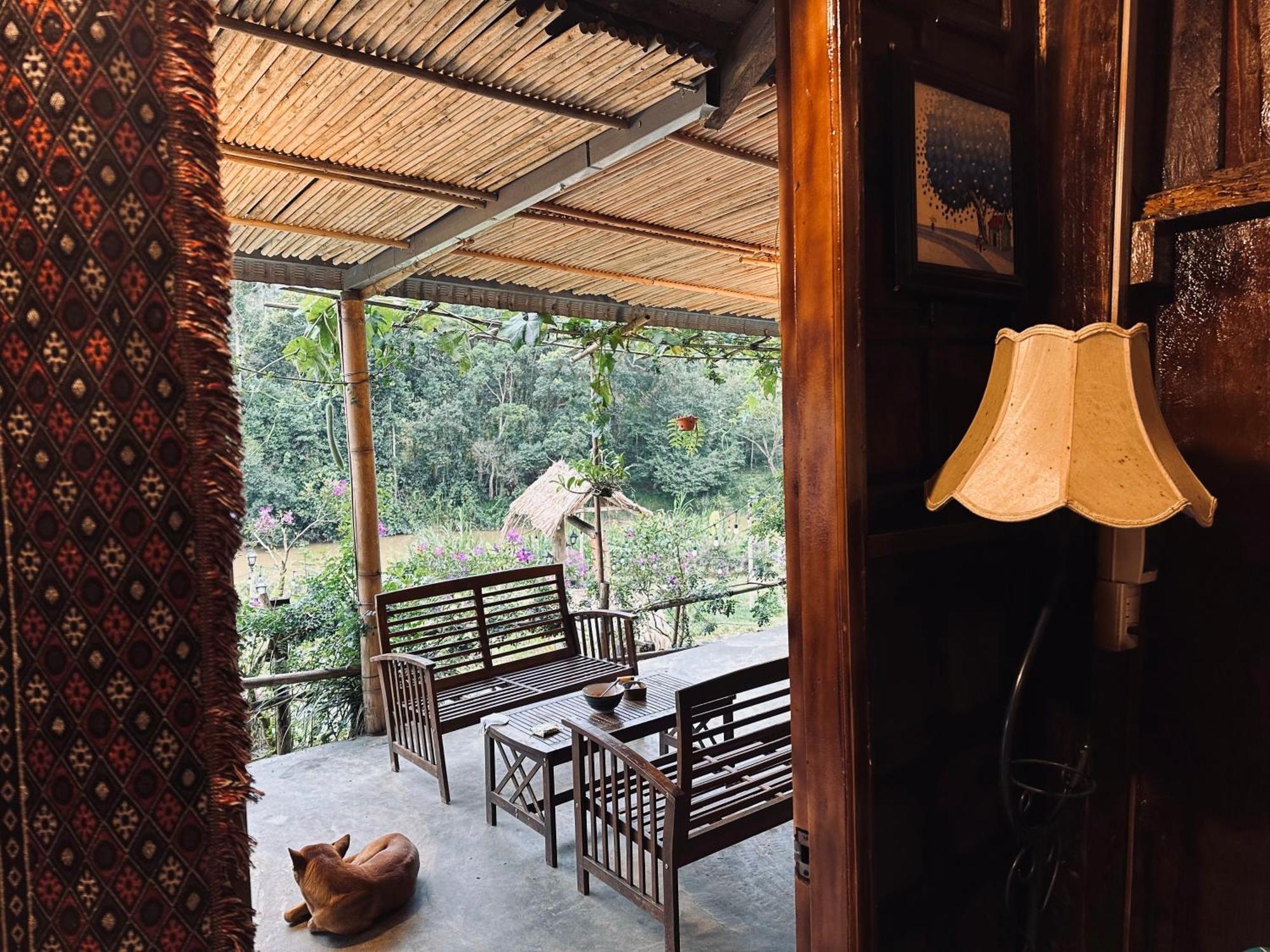 Coi Nguon Farm Glam Mang Den Hotel Kon Von Kla Buitenkant foto